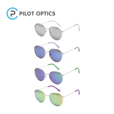 Pilot Optics Crianças Meninas Bebê Menina Crianças Óculos de sol Óculos de sol de metal