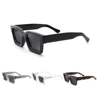 2023 Moda Popular Nova China Fábrica Personalizado Homens Óculos Fram Óculos de Sol de Alta Qualidade Designer Homens Mulheres Lentes Tac Viagem UV400 Óculos de Sol de Acetato Ao Ar Livre